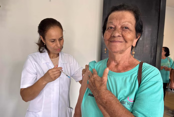 Mutirão marca início da vacinação contra a Influenza em São Gonçalo do Rio Abaixo