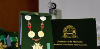 Medalha Presidente Pedro Aleixo homenageou lideranças na manhã de hoje, 09