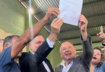 Projeto histórico de pavimentação entre Santa Rita e Catas Altas da Noruega