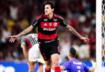 Com dois gols de Pedro, Flamengo vence Fluminense pelo Brasileirão