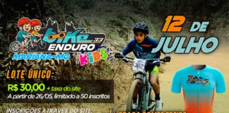 Inscrições para a 33ª edição do Bike Enduro Kids começam hoje em Mariana