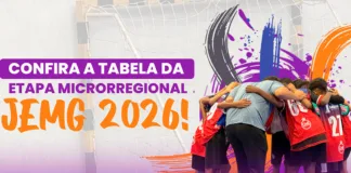 JEMG 2026 começa nesta segunda-feira em Mariana