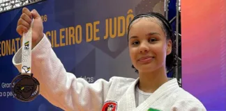 Atleta de São Gonçalo conquista pódio no Brasileiro de Judô