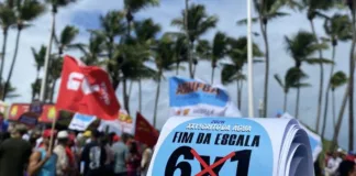 Atos pelo fim da escala 6x1 ocorreram neste domingo em diversas capitais