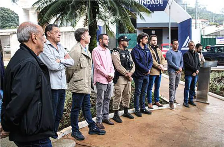 Praça Rondon Pacheco é reinaugurada em Barão de Cocais Praça Rondon Pacheco é reinaugurada em Barão de Cocais