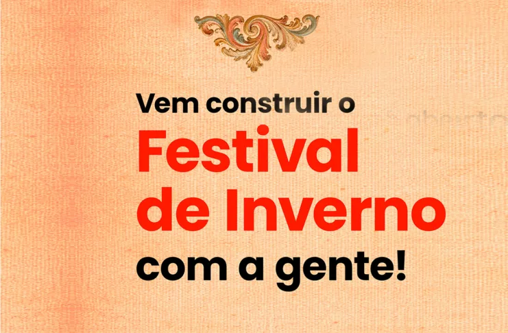 Prefeitura de Mariana lança edital para oficineiros para o Festival de Inverno 2026
