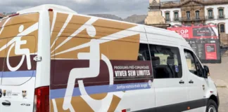 Ouro Preto lança transporte acessível para pessoas usuárias de cadeira de rodas