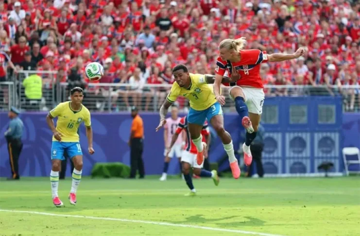 Noruega elimina Brasil nas oitavas com dois gols de Haaland Noruega vence e elimina Brasil nas oitavas com dois gols de Haaland