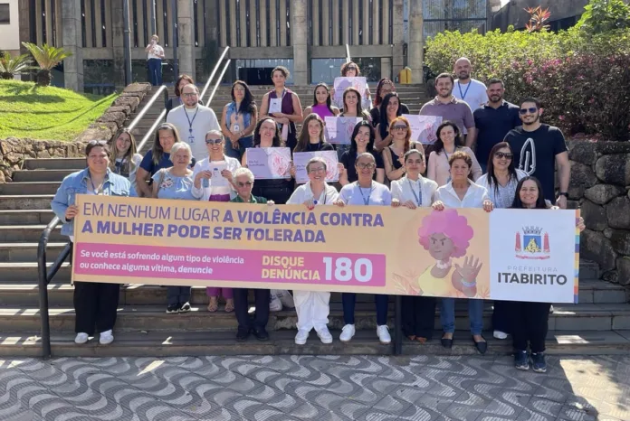 Acao-do-Agosto-Lilas-1 Prefeitura de Itabirito realiza ação de conscientização no Agosto Lilás