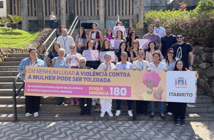 Prefeitura de Itabirito realiza ação de conscientização no Agosto Lilás Prefeitura de Itabirito realiza ação de conscientização no Agosto Lilás