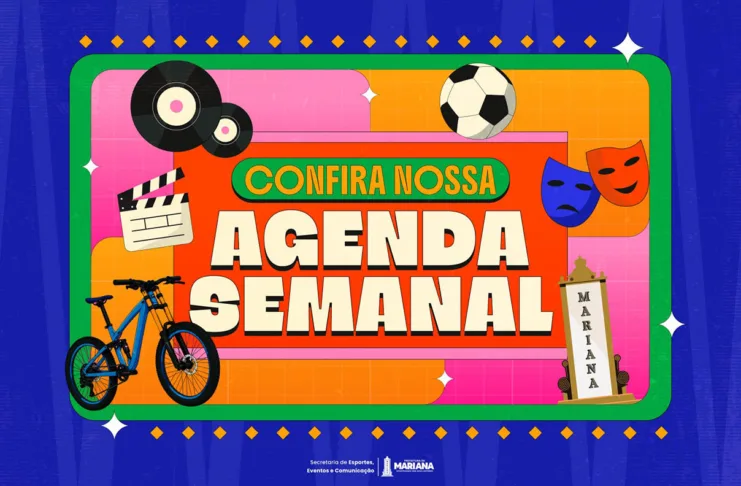 Confira a agenda deste fim de semana em Mariana Confira a agenda deste fim de semana em Mariana
