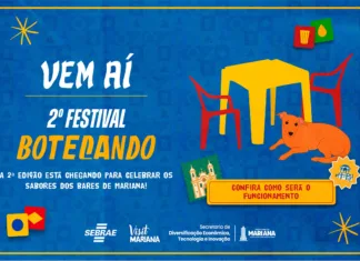 Abertas as inscrições para o 2º Festival Botecando em Mariana