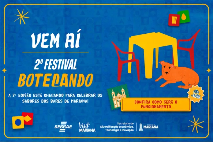 Abertas as inscrições para o 2º Festival Botecando em Mariana