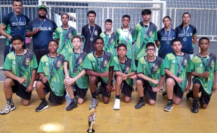 Dia3de2 São Gonçalo avança às oitavas de final do Campeonato Mineiro Infantil de Handebol