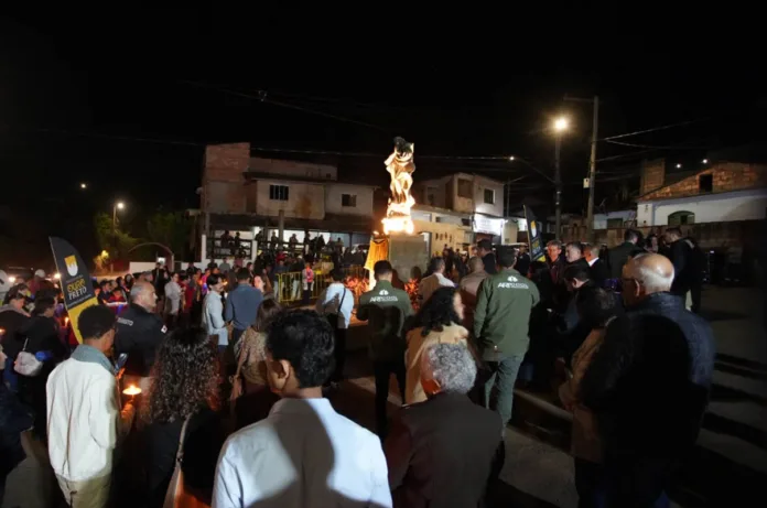 a36741e51e304eb4a70bf06415e61adb Antônio Pereira ganha novo marco em homenagem à Nossa Senhora da Conceição da Lapa