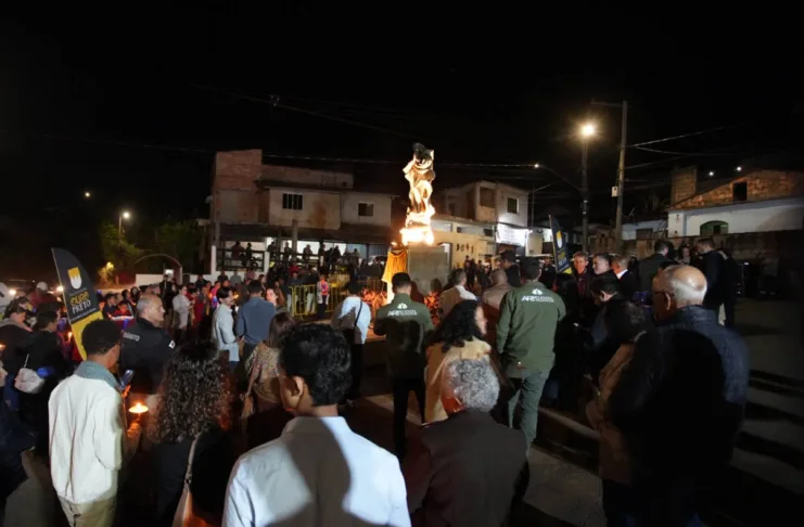 Antônio Pereira ganha novo marco em homenagem à Nossa Senhora da Conceição da Lapa