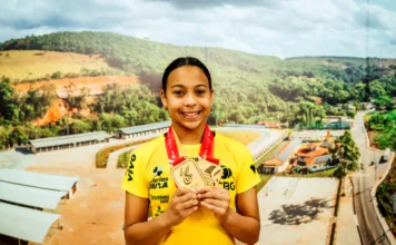 Atleta de Itabirito conquista duas medalhas de ouro no Campeonato Sul-Americano de Ginástica de Trampolim Atleta de Itabirito conquista duas medalhas de ouro no Campeonato Sul-Americano de Ginástica de Trampolim