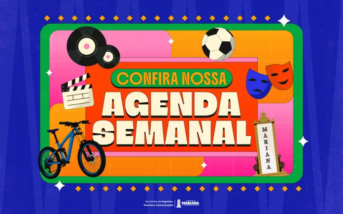 Agenda semanal Celebrações de Nossa Senhora Aparecida e o Dia das Crianças são destaques em Mariana