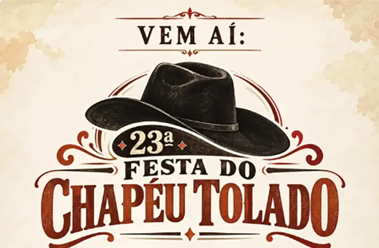 Rodrigo Silva recebe a 23ª Festa do Chapéu Tolado em novembro