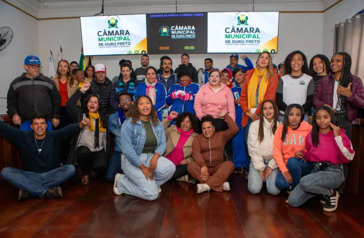 Câmara de Ouro Preto encerra edição 2026 do projeto Cidadania na Prática Câmara de Ouro Preto encerra edição 2026 do projeto Cidadania na Prática